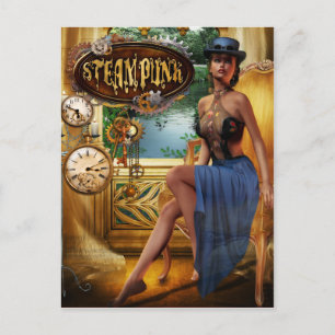 Steampunk Briefkaart