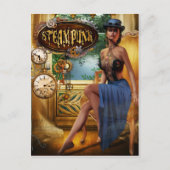 Steampunk Briefkaart (Voorkant)