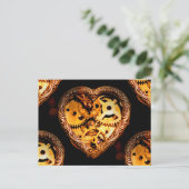 steampunk briefkaart (Staand voorkant)