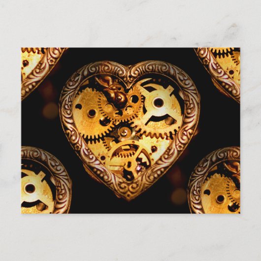 steampunk briefkaart (Voorkant)
