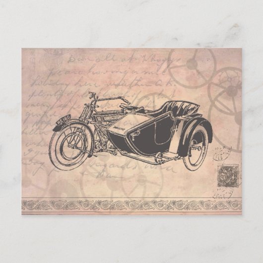 Steampunk Briefkaart (Voorkant)