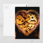 steampunk briefkaart (Voorkant / Achterkant)