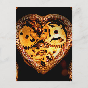 steampunk briefkaart