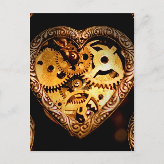 steampunk briefkaart (Voorkant)