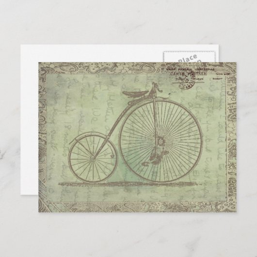 Steampunk Briefkaart (Voorkant / Achterkant)