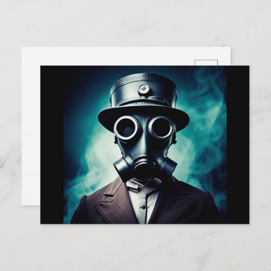 Steampunk-briefkaart Briefkaart (Voorkant / Achterkant)