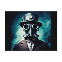 Steampunk-briefkaart