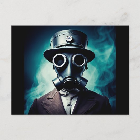 Steampunk-briefkaart Briefkaart (Voorkant)