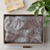 Steampunk Bright Blauw oog en klokken Tissuepapier (Geschenk)