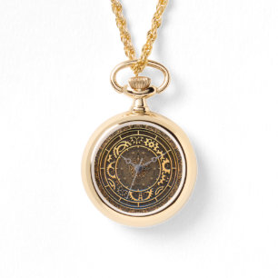Steampunk Bronze Gears Filigree Horloge