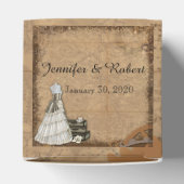  Steampunk Bruid Bruiloft Favor Box Bedankdoosjes (Bovenkant)