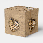  Steampunk Bruid Bruiloft Favor Box Bedankdoosjes (Achterkant)