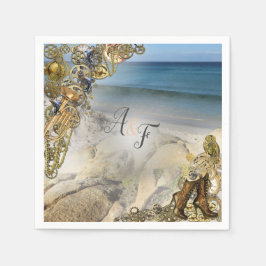 Steampunk Bruiloft door het Zee Servetten