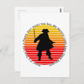 Steampunk Buccaneers praten als een piraatdag Argh Briefkaart (Voorkant / Achterkant)