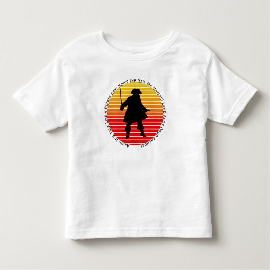 Steampunk Buccaneers praten als een piraatdag Argh Kinder Shirts (Voorkant)