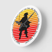 Steampunk Buccaneers praten als een piraatdag Argh Ronde Klok (Hoek)