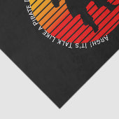 Steampunk Buccaneers praten als een piraatdag Argh Tissuepapier (Detail)