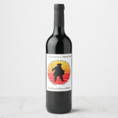 Steampunk Buccaneers praten als een piraatdag Argh Wijn Etiket (Voorkant)