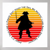 Steampunk Buccaneers Talk Like a Pirate Day Argh! Poster (Voorkant)