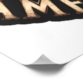 Steampunk Buffalo Poster (Hoek)