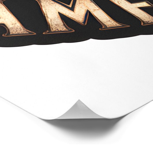 Steampunk Buffalo Poster (Hoek)