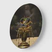 Steampunk Bug Clock Grote Klok (Hoek)