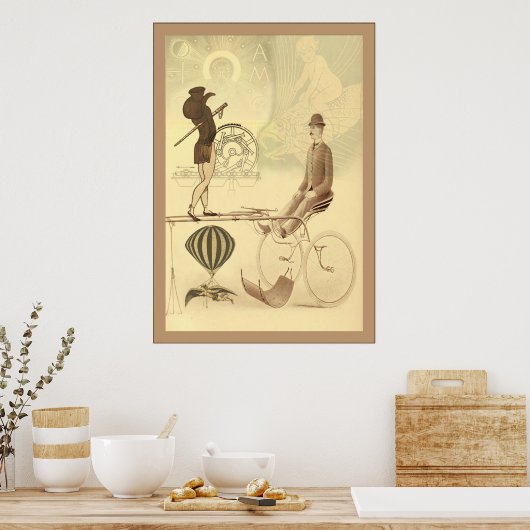SteamPunk ~ Buggy Poster (Keuken)