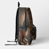 Steampunk Bunny Bedrukte Rugzak (Links)