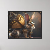 Steampunk Bunny Canvas Afdruk (Voorkant)