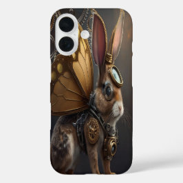 Steampunk Bunny iPhone 16 Hoesje