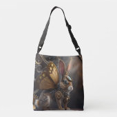 Steampunk Bunny Crossbody Tas (Achterkant)