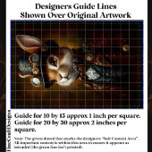 Steampunk Bunny Konijn Portret CR6 Decoupage Tissuepapier