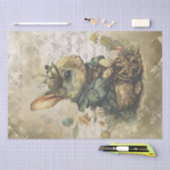 Steampunk Bunny Rabbit Tissuepapier (Craft)