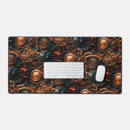 Steampunk Bureaumat (Keyboard & Muis)