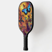 Steampunk Butterflies Patroon Pickleball Paddle (Links)
