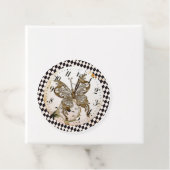 Steampunk Butterfly Bedankjes Labels (In situ)