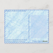 Steampunk Butterfly Briefkaart (Achterkant)