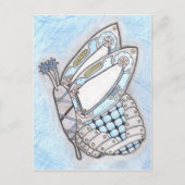 Steampunk Butterfly Briefkaart (Voorkant)