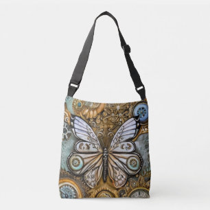 Steampunk Butterfly Crossbody Tas
