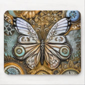 Steampunk Butterfly Muismat (Voorkant)