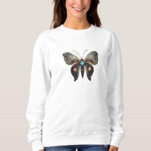 Steampunk Butterfly Shirt (Voorkant)