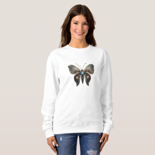 Steampunk Butterfly Shirt  (Voorkant volledig)