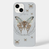 Steampunk Butterfly Shirt Case-Mate iPhone Case (Achterkant)