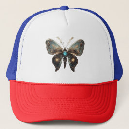 Steampunk Butterfly Shirt Trucker Pet