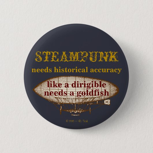 Steampunk Button (Voorkant)
