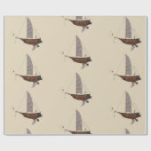 Steampunk Cadeaupapier (Vlak)