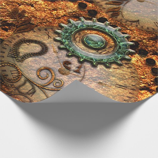 Steampunk Cadeaupapier (Hoek)