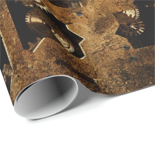 Steampunk Cadeaupapier (Rol Hoek)