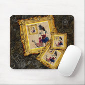 Steampunk-cadeautjes en -accessoires - dame, pram, muismat (Met muis)