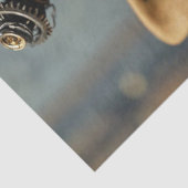 Steampunk camel geared decoupage tissuepapier (Detail)